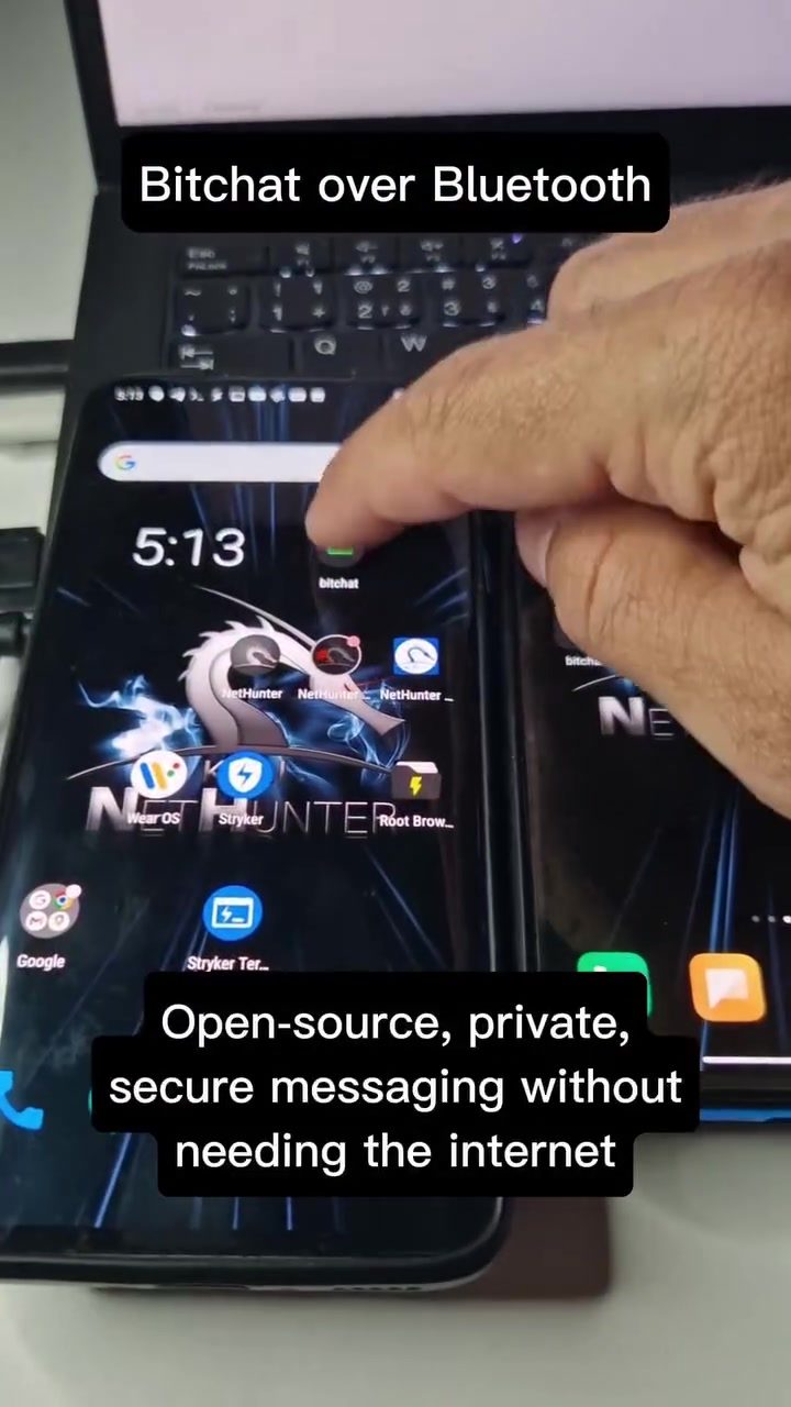 BitChat: Secure Messaging via Bluetooth Without Internet