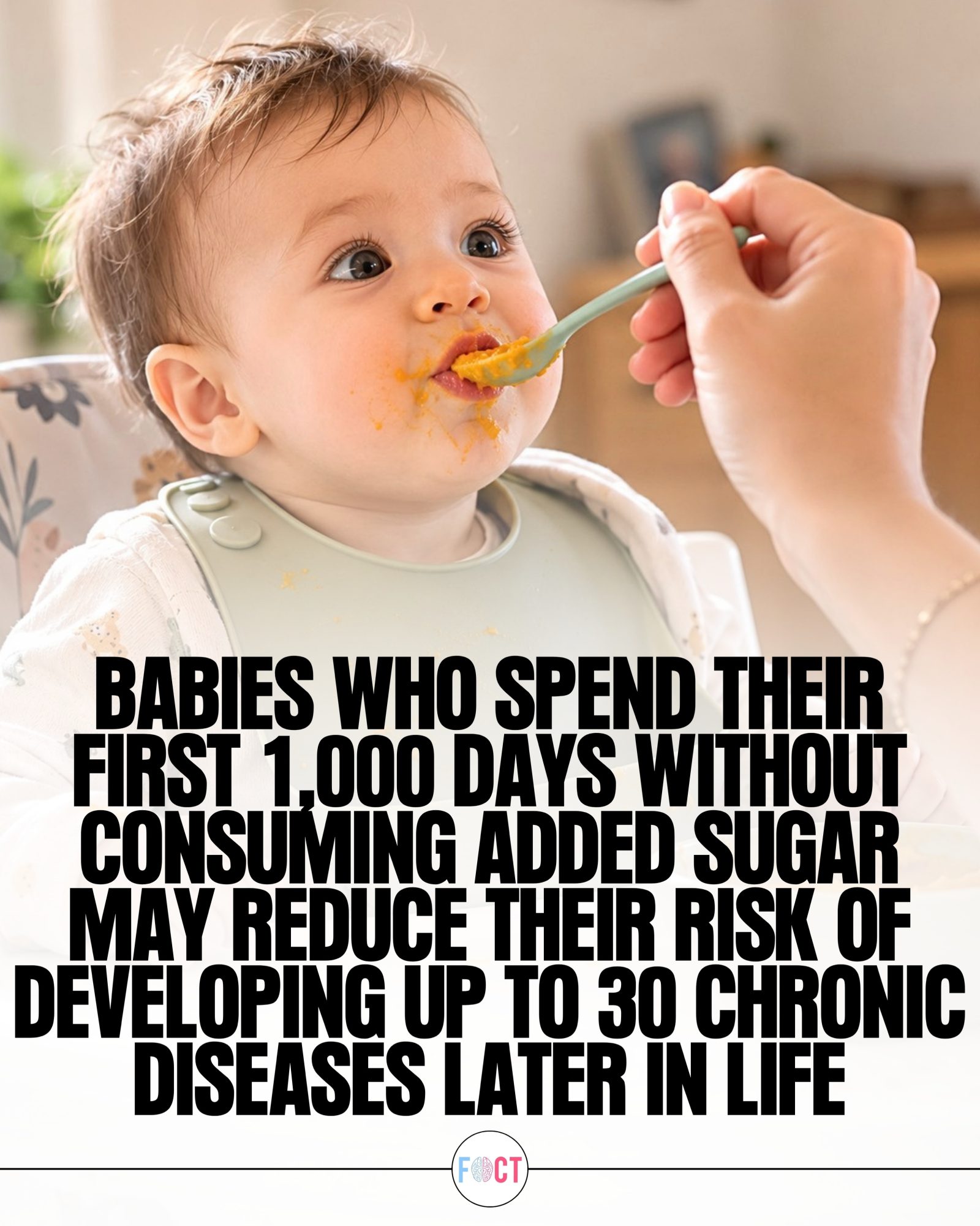 Sugar Limits in First 1000 Days May Lower Chronic Disease Risk