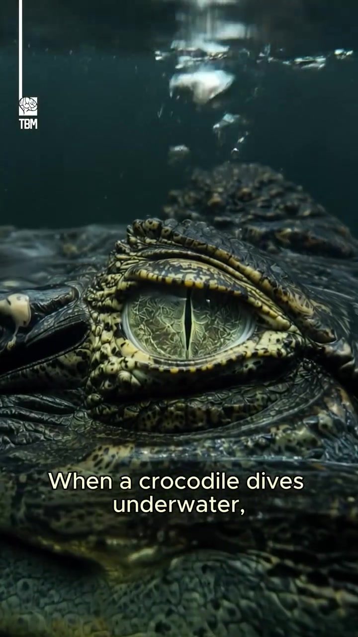 Crocodile's Third Eyelid: Underwater Vision Secret