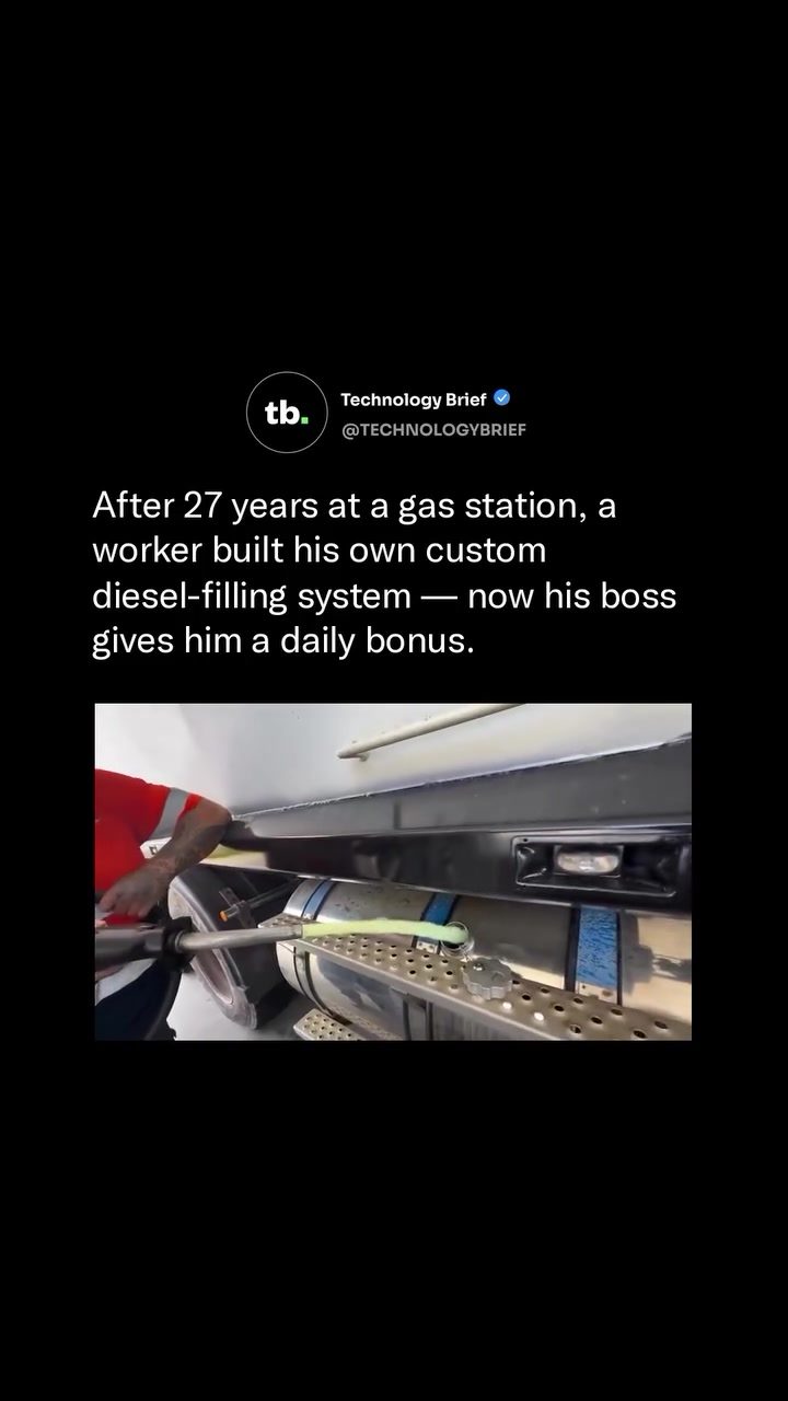 Gas Station Worker’s Inventive Diesel System