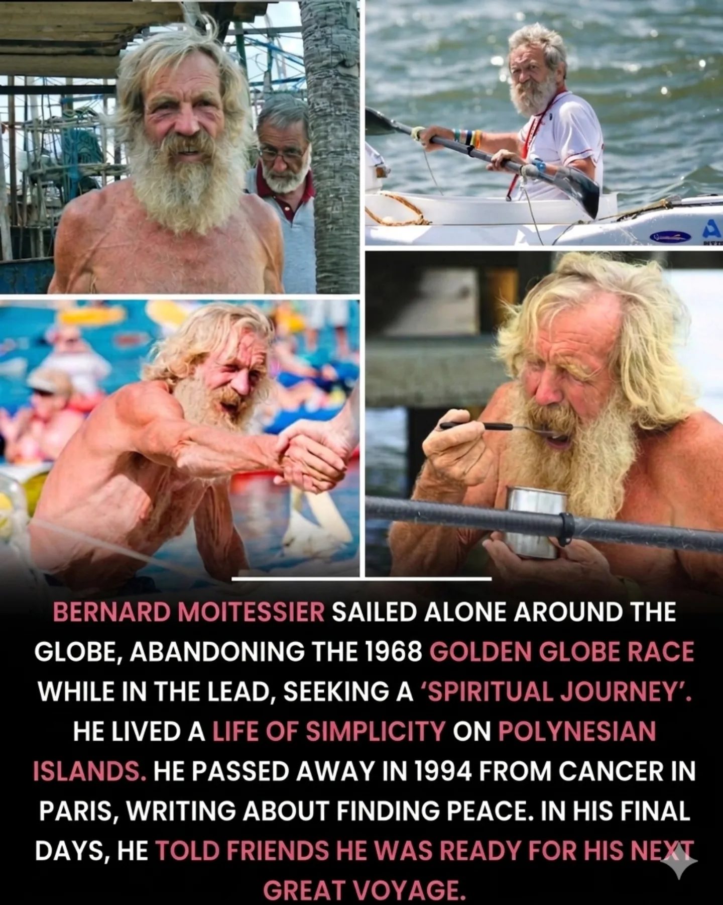 Bernard Moitessier's Spiritual Journey: Abandoning the 1968 Golden Globe Race