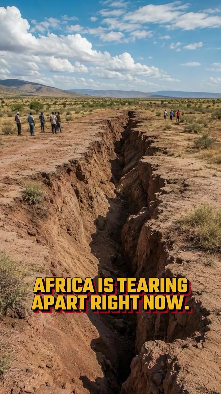Africa's Geological Transformation and the Birth of a New Ocean
