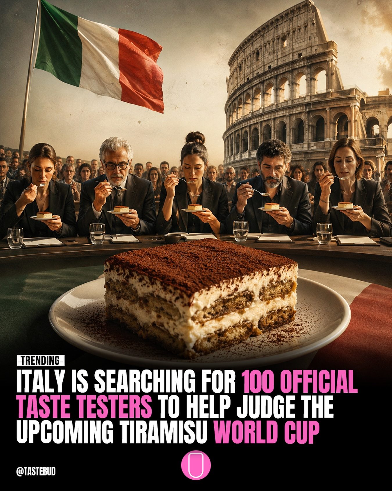 Be a Tiramisu Judge for the World Cup