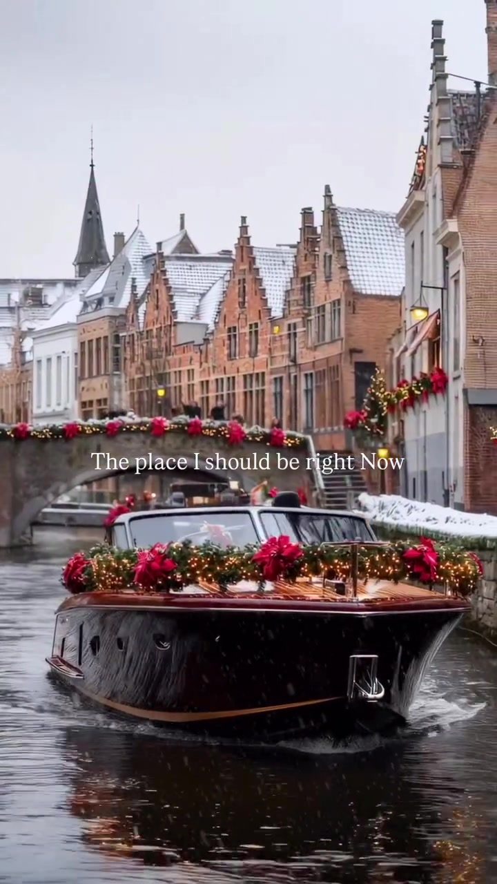 Cozy European Winter Getaway: Luxury and Indulgence in a Snowy Town