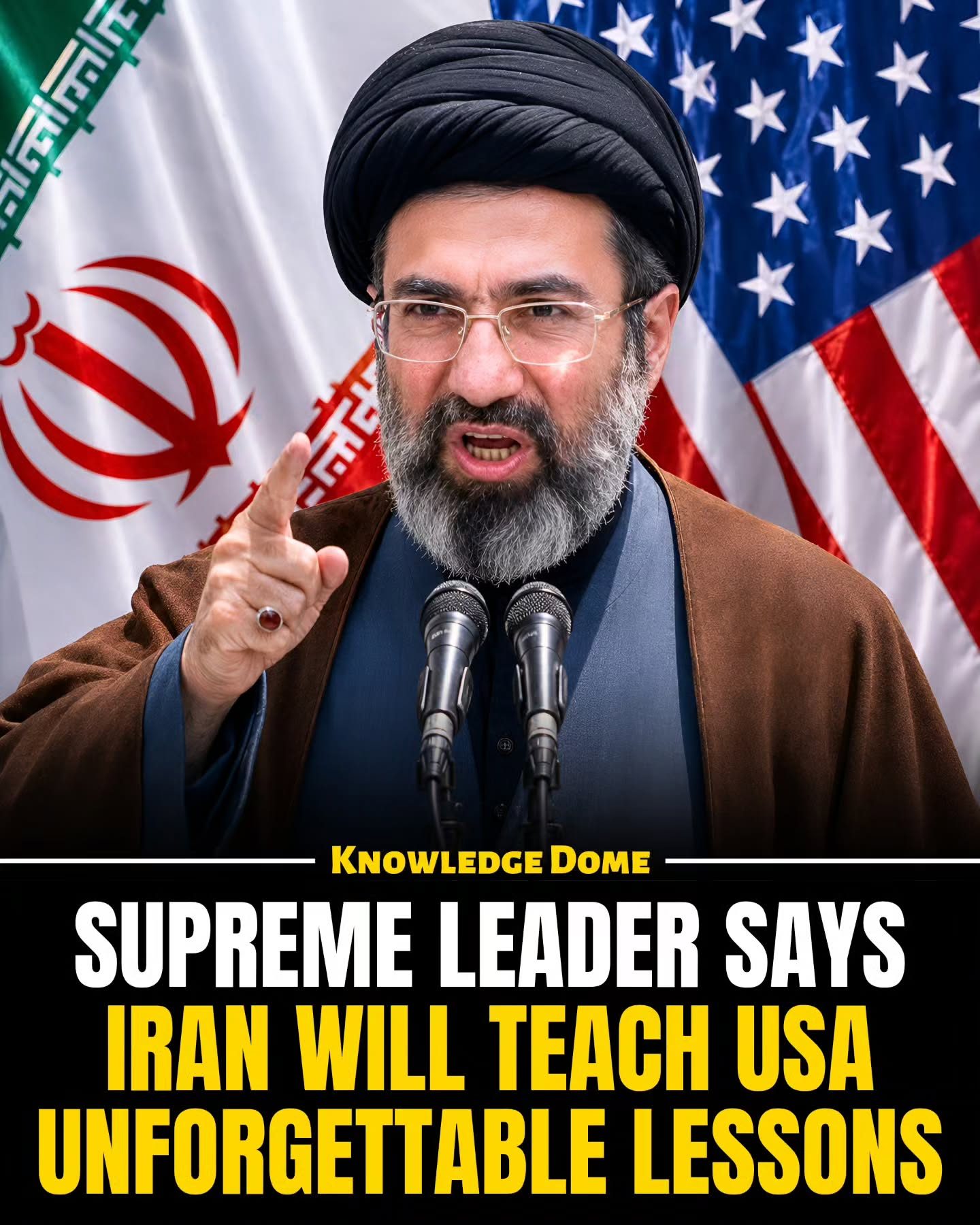 Iran's Supreme Leader: US Faces Retaliation if Pressured