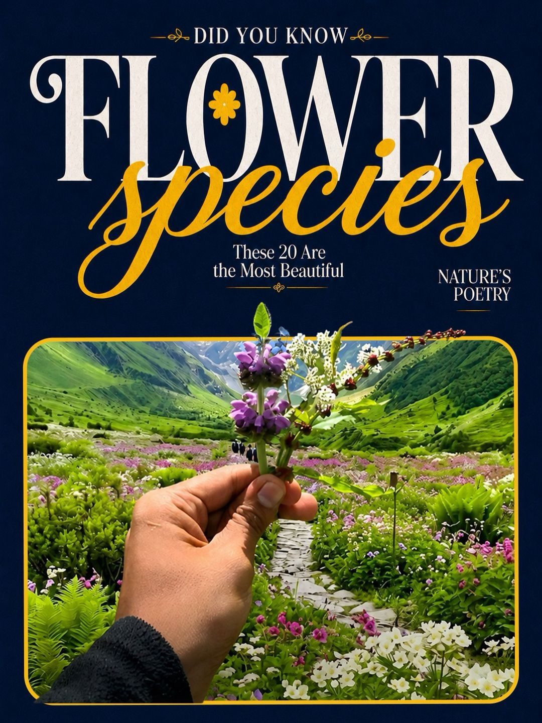 Top 20 Beautiful Flower Species: A Nature's Poetry Guide