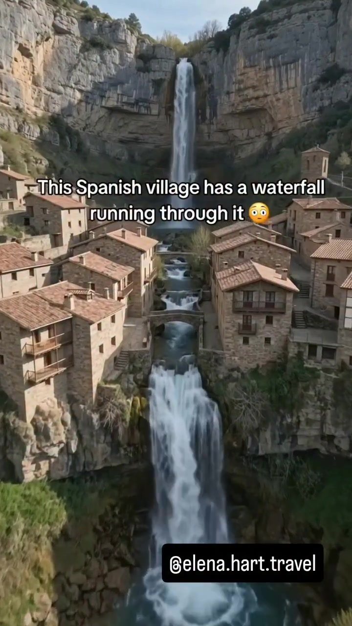 Exploring Orbaneja del Castillo: Spain's Village with a Waterfall