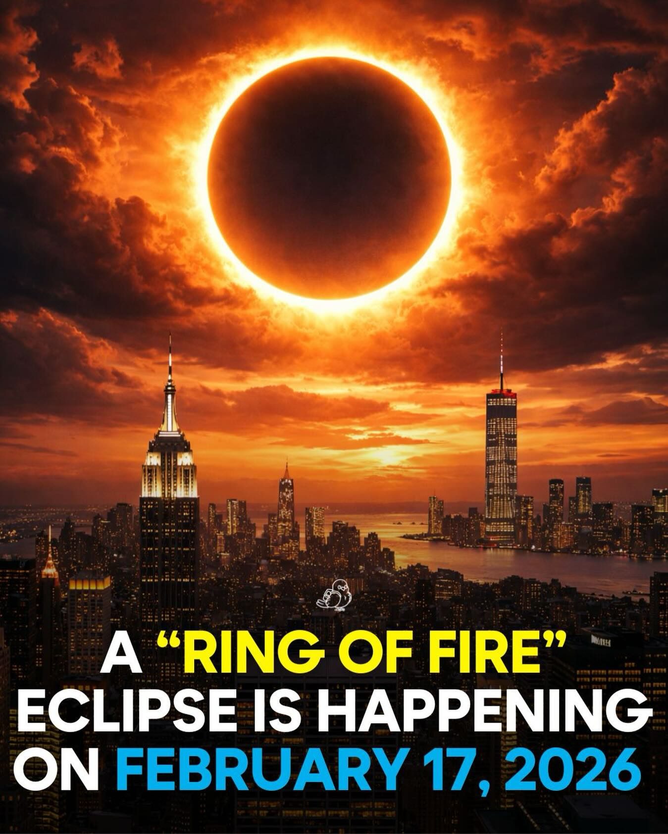 Mark Your Calendars: "Ring of Fire" Eclipse on February 17, 2026
