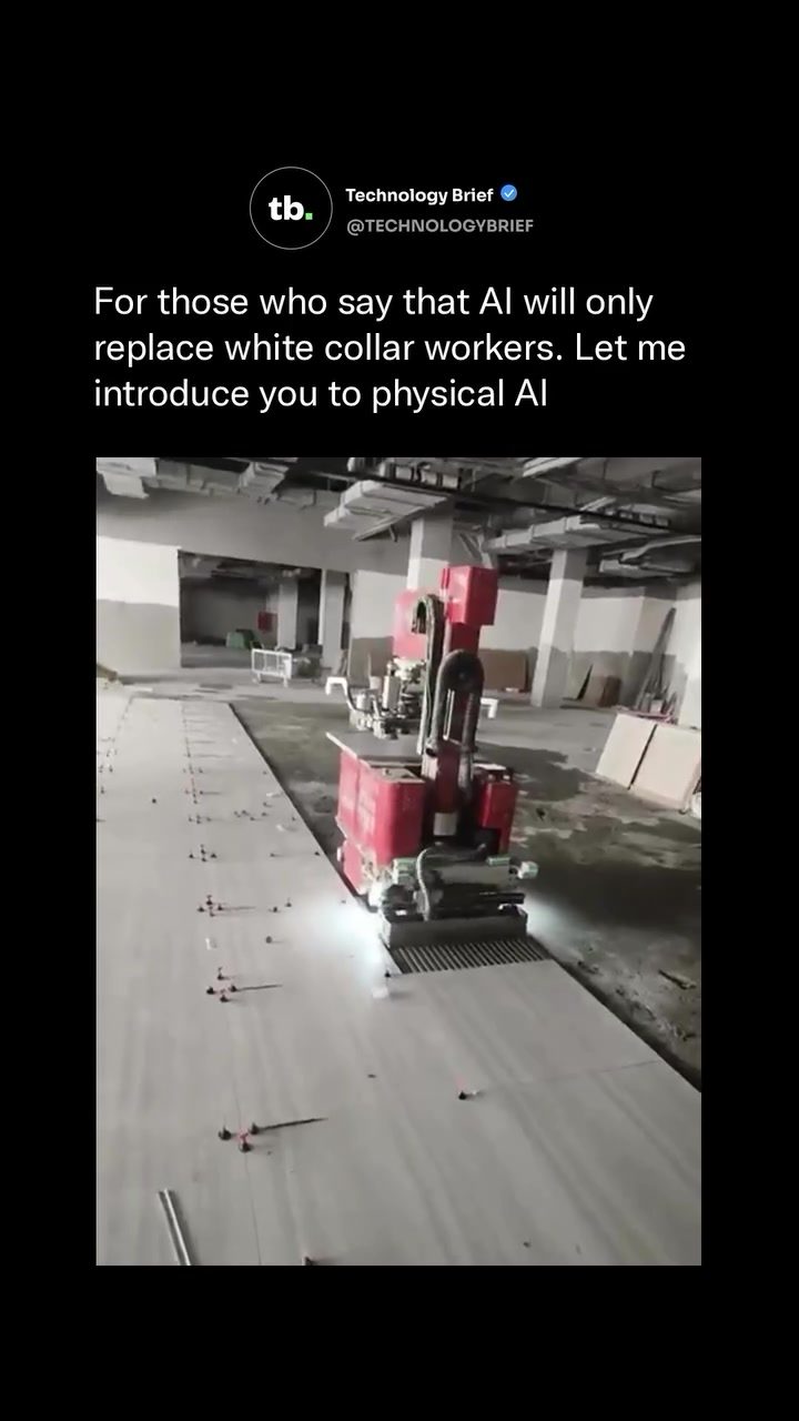AI in Construction: Automated Machines Transforming Physical Labor