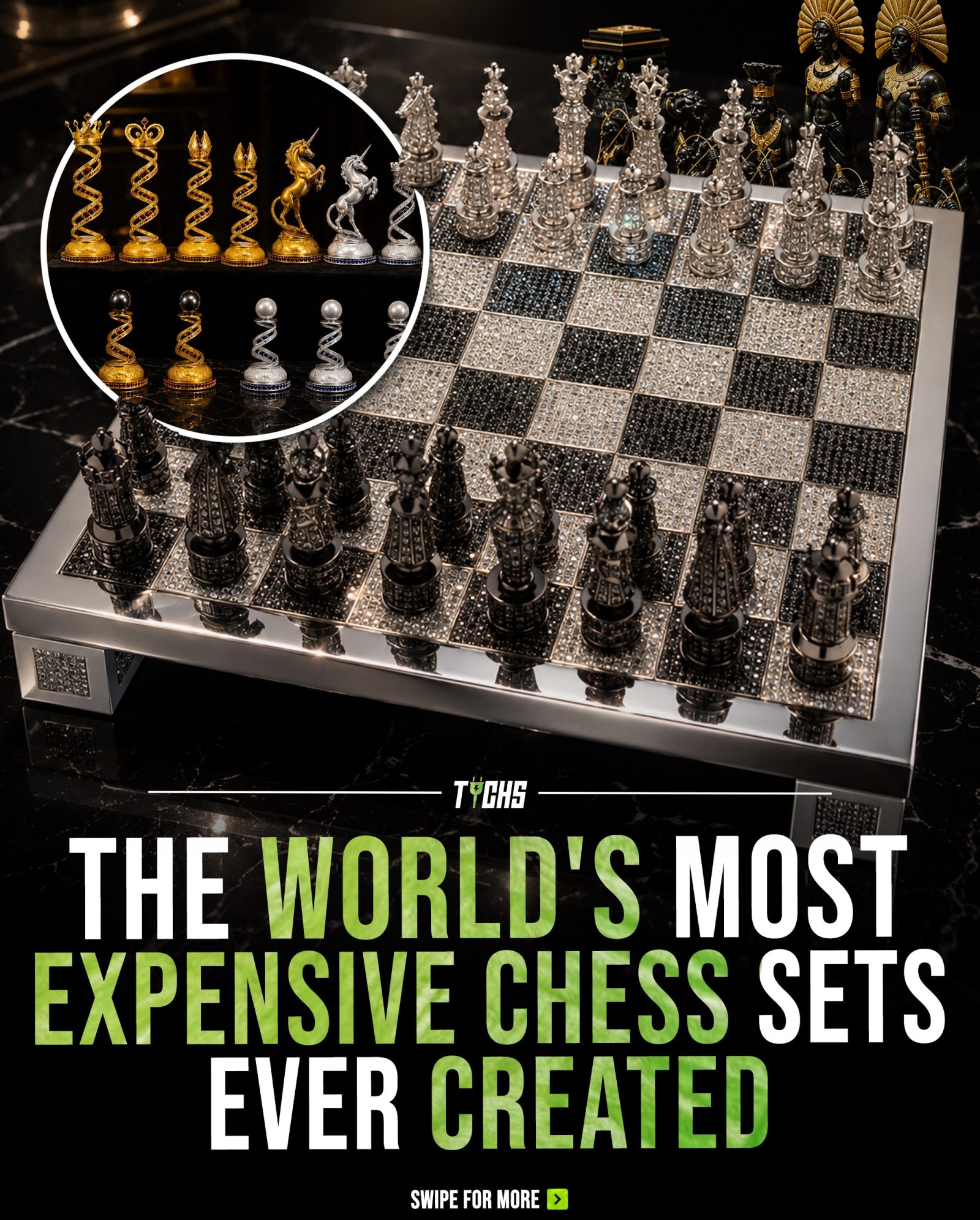 ### The World’s Most Expensive Chess Sets: Art & Craftsmanship