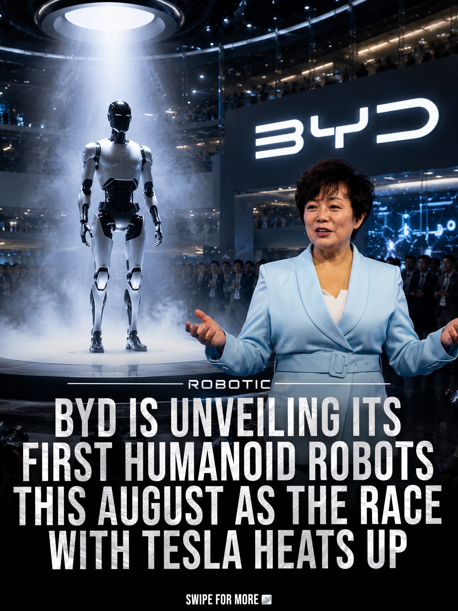 BYD's Foray into Humanoid Robots: A New AI Frontier