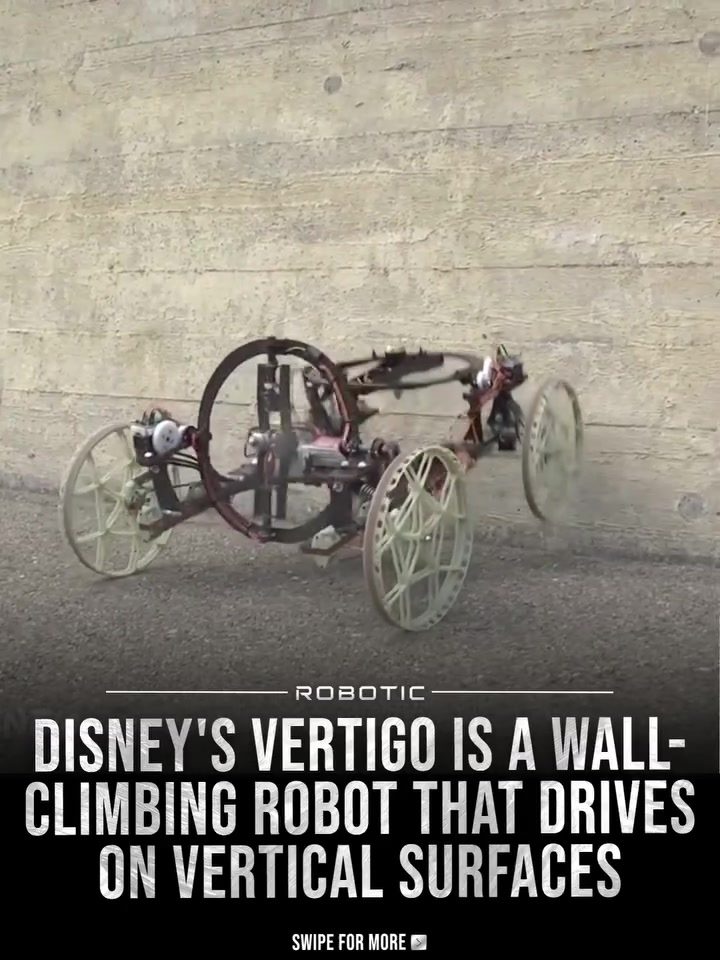 Discover Disney's VertiGo: The Revolutionary Wall-Climbing Robot