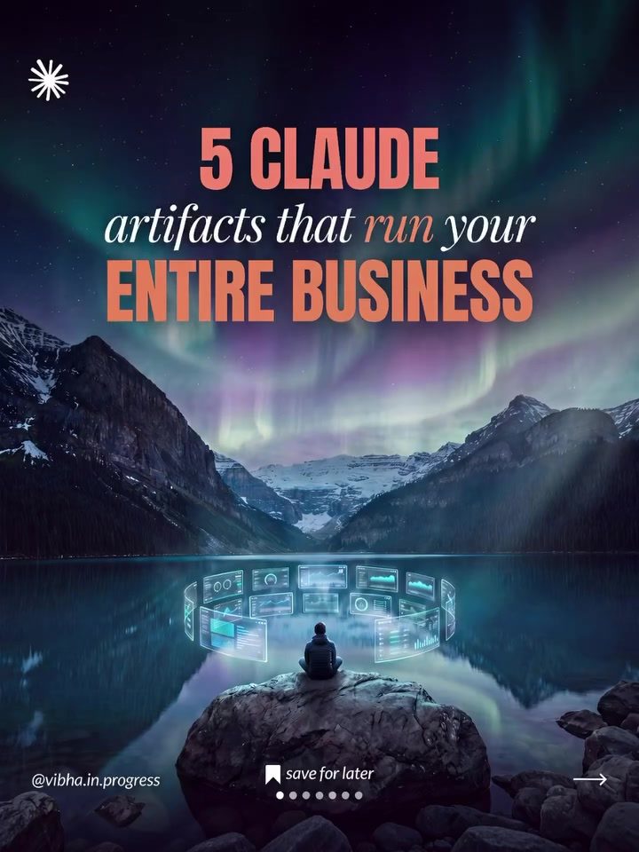 Automate Your Business with 5 Claude AI Artifacts