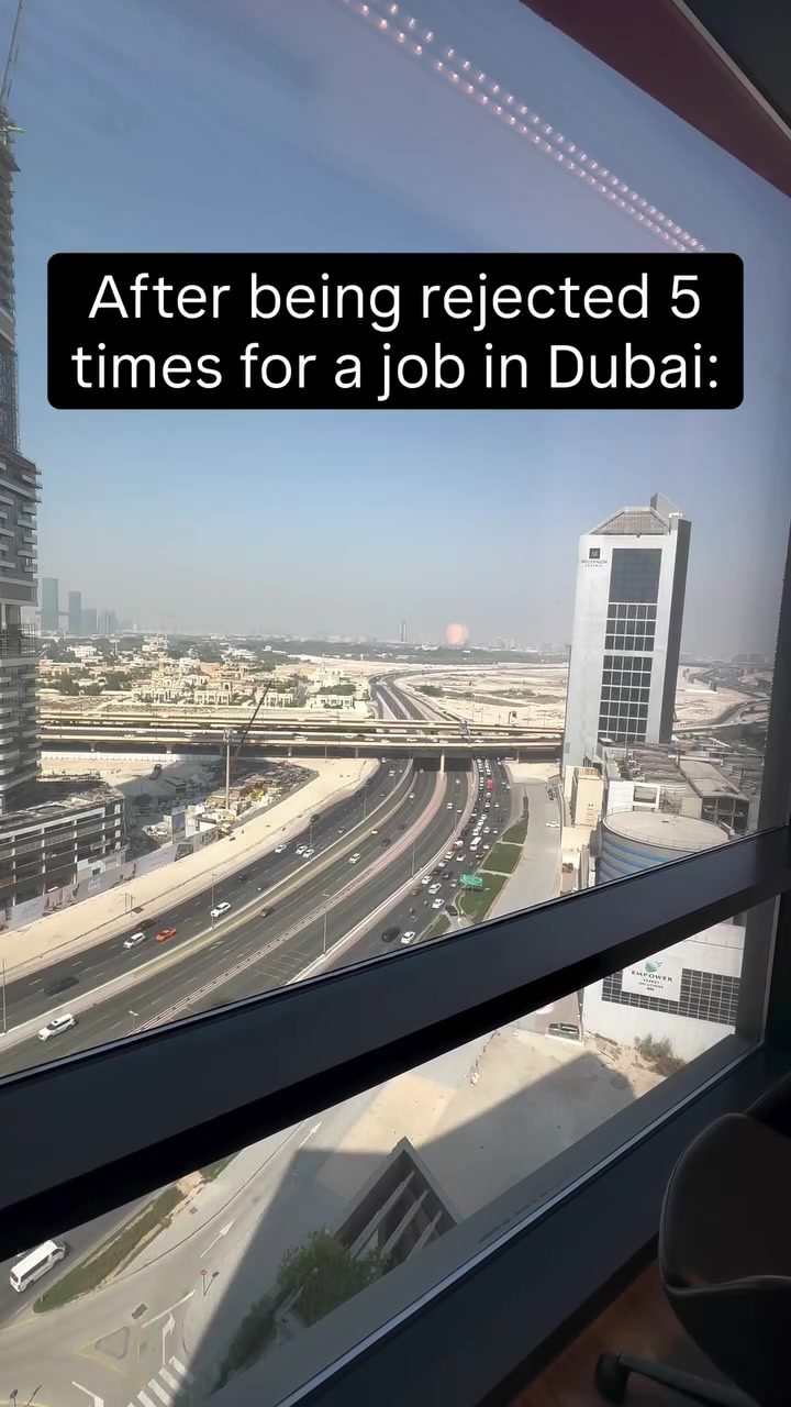 Entrepreneurship Payoff: Overcoming Job Rejections in Dubai