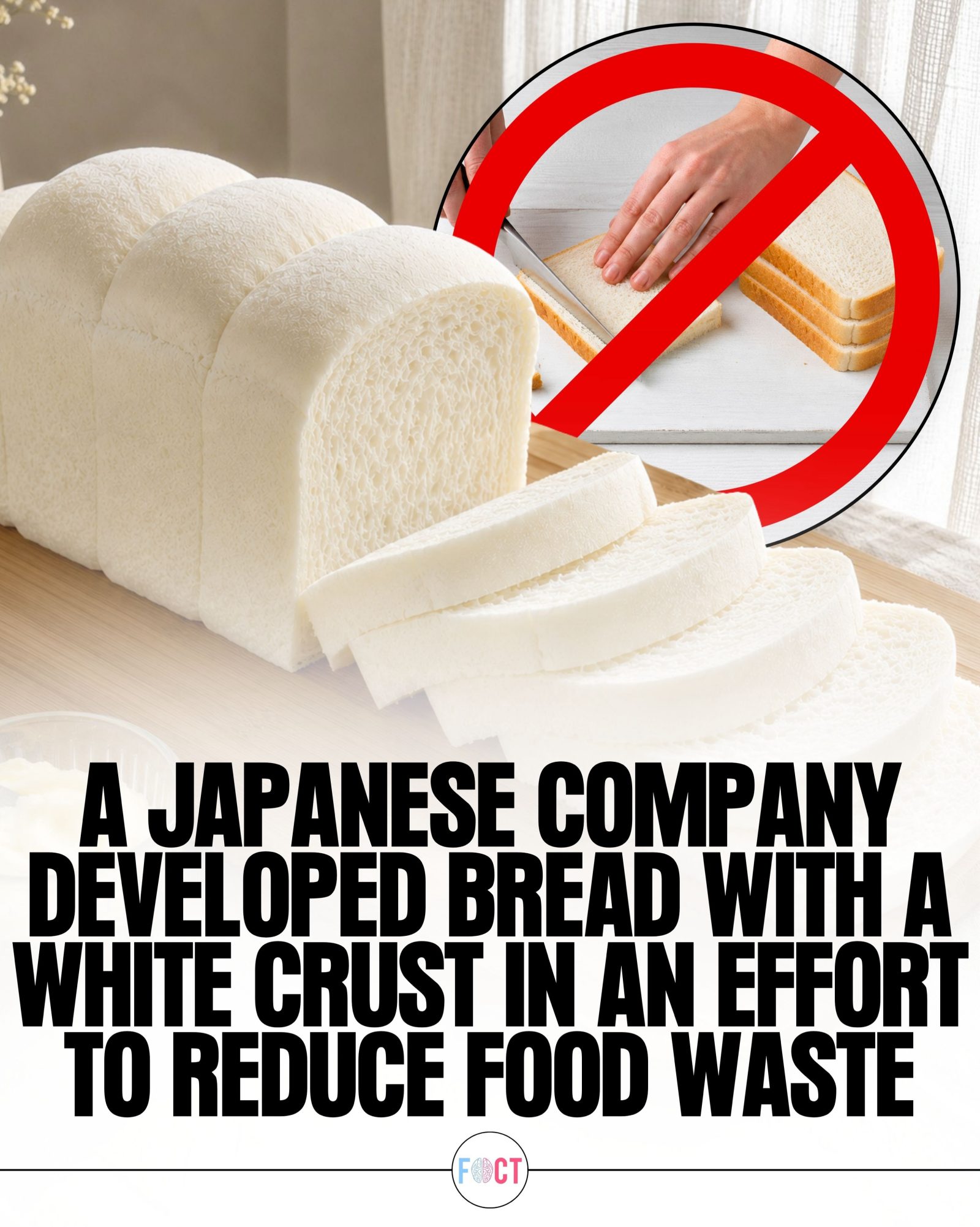 FOCCT's Zero-Waste Japanese Bread with Soft White Crust