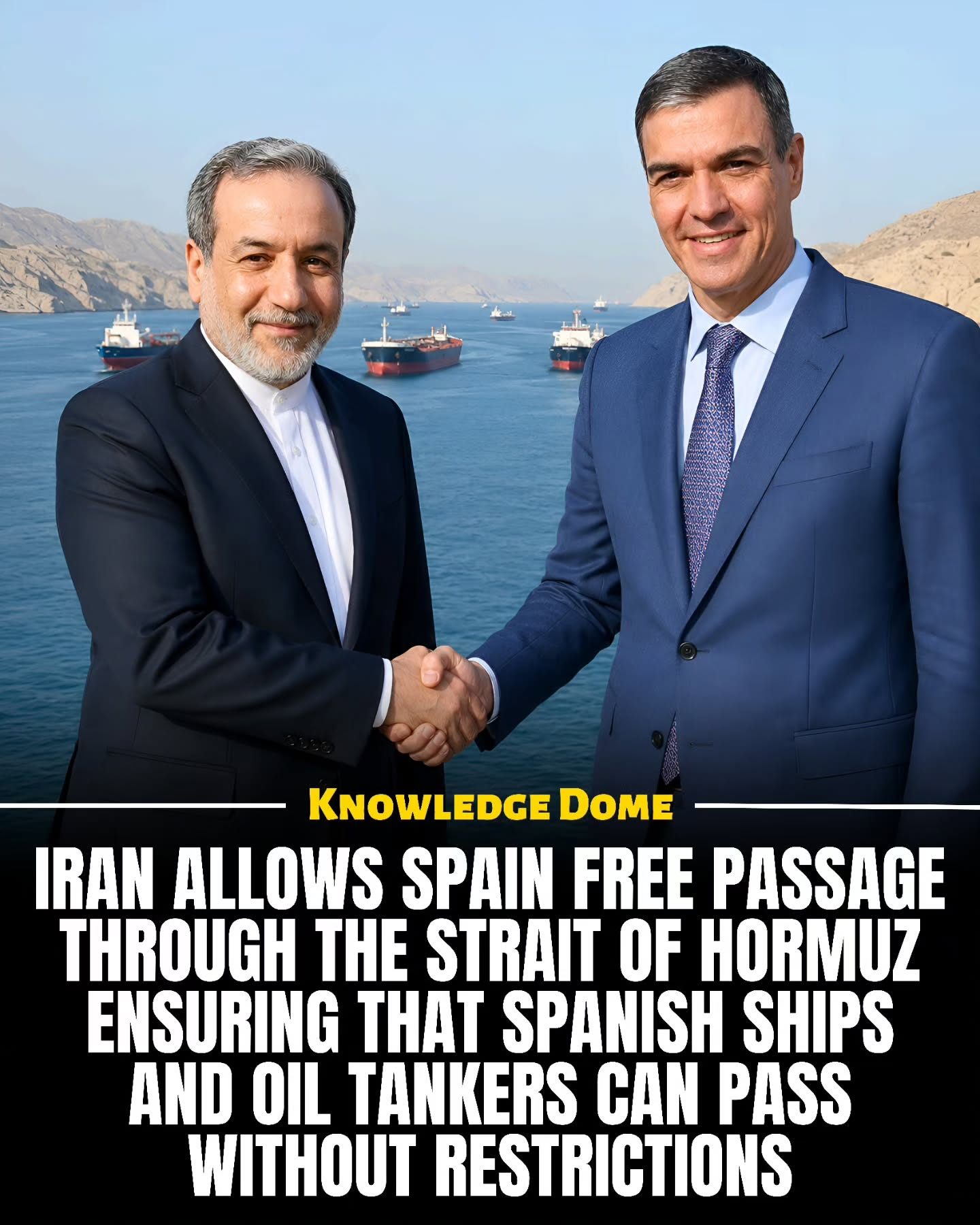 Iran's Strategic Move: Free Passage for Spanish Ships Through the Strait of Hormuz