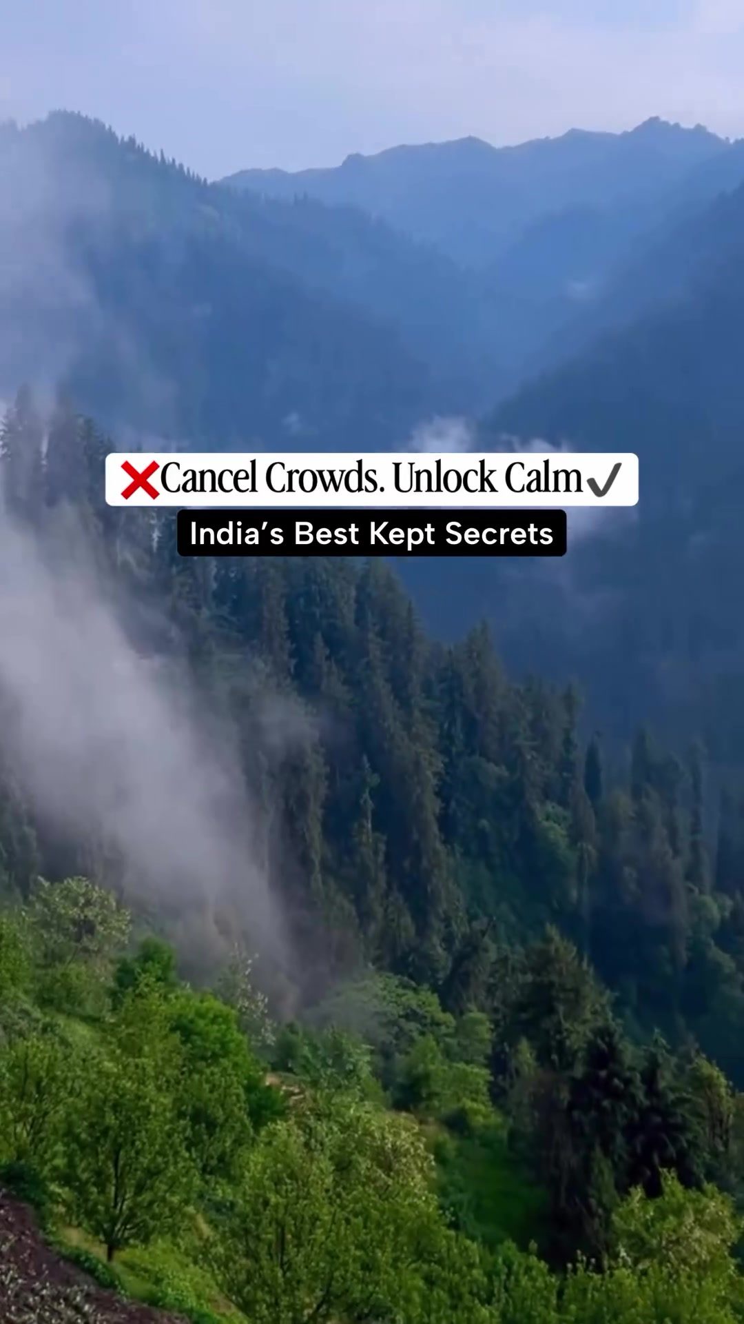 Explore Calm: India's Hidden Gems Beyond Ooty and Shimla