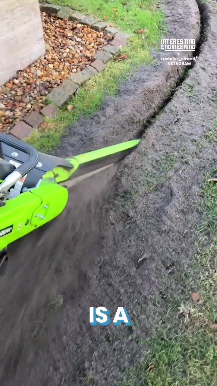 GeoRipper Mini Trencher: Perfect for Irrigation and Landscaping