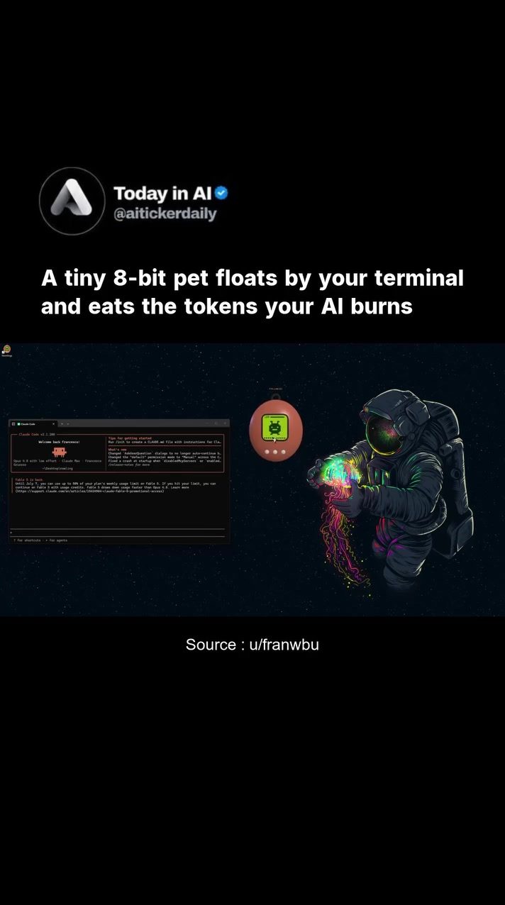 Nomlings: AI Terminal Pet Visualizes Token Consumption