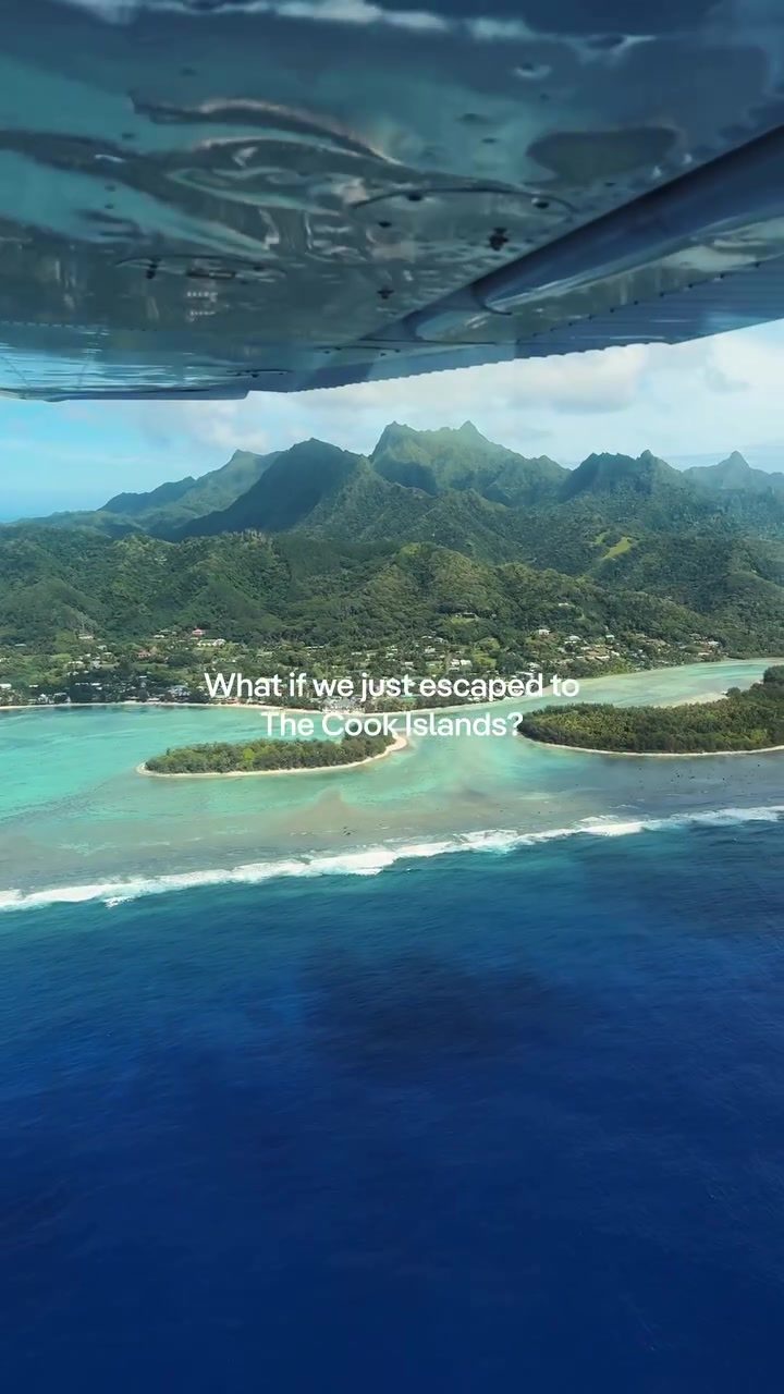 Exploring the Cook Islands' Turquoise Lagoons and Volcanic Peaks