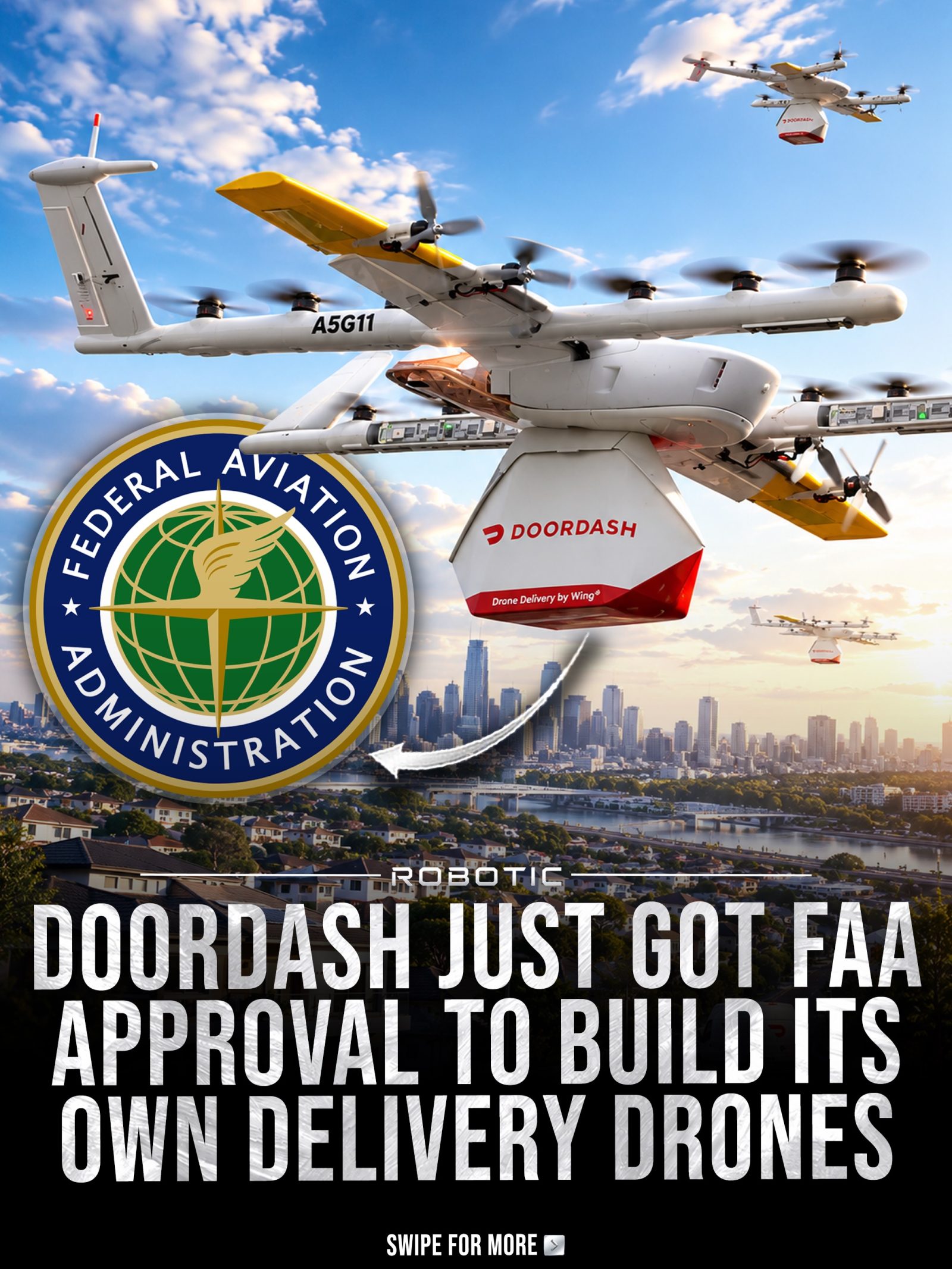 DoorDash Drone Delivery Expansion After FAA Approval