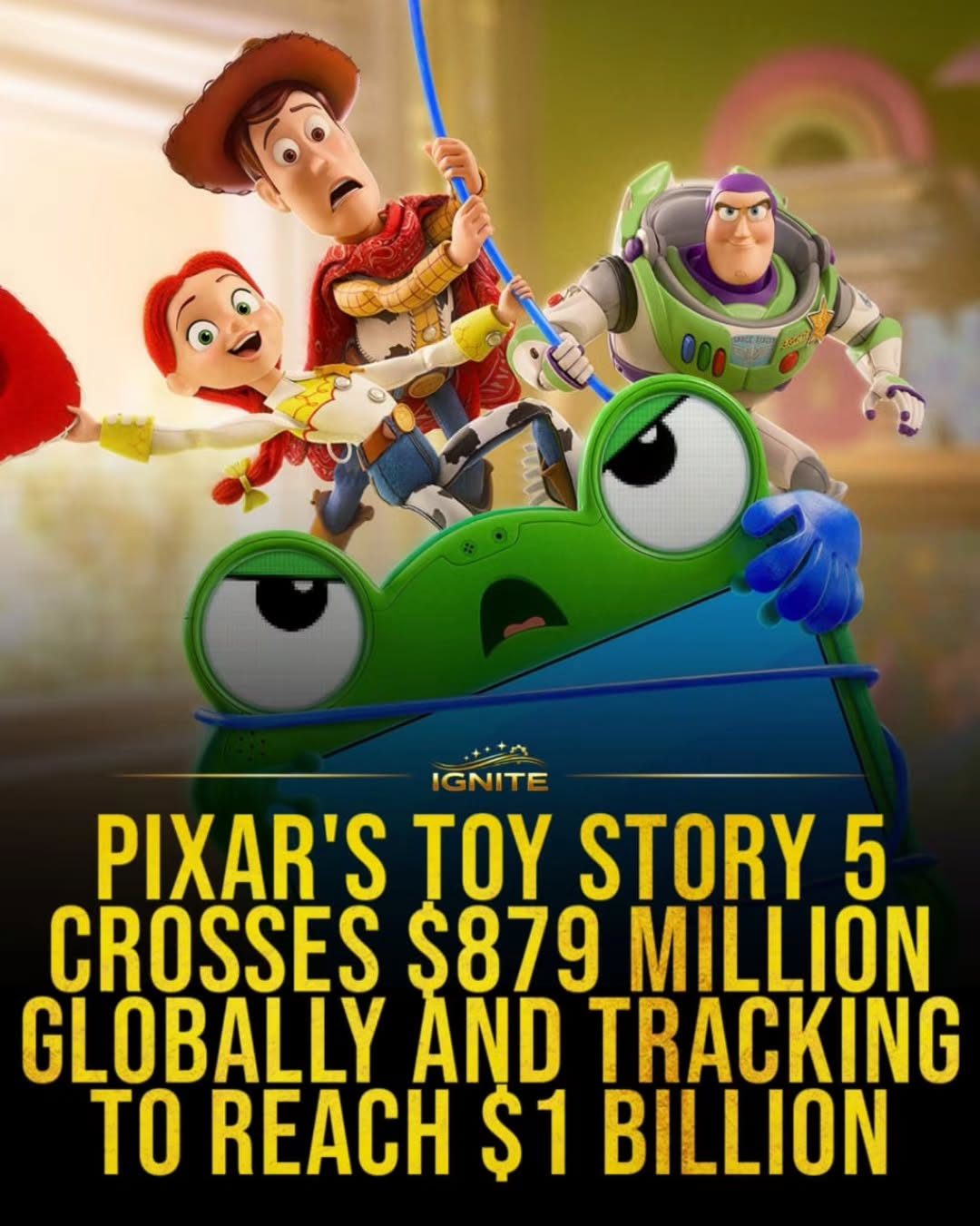 Toy Story 5's Remarkable $879 Million Global Box Office Success
