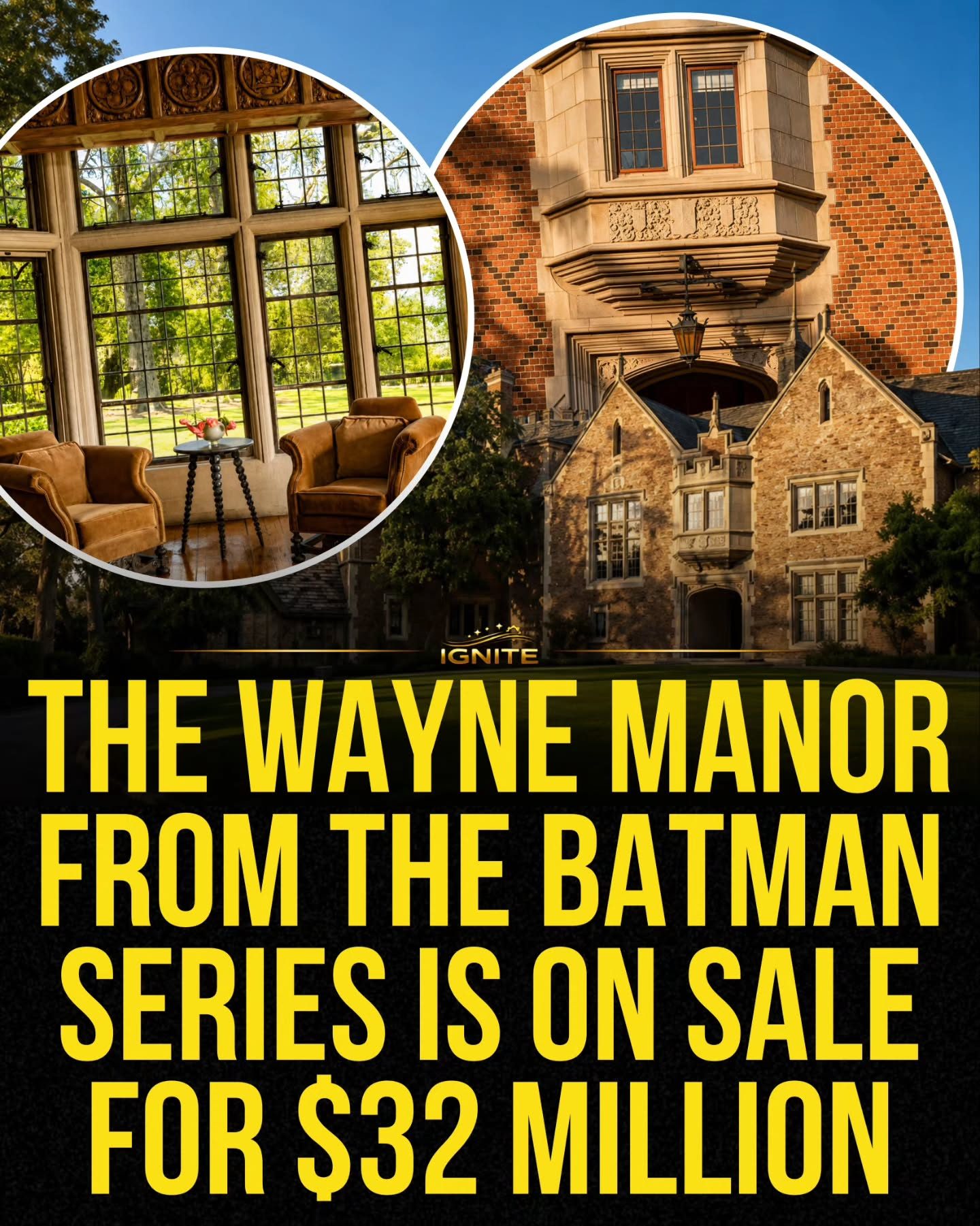 Wayne Manor from Batman Series up for Sale