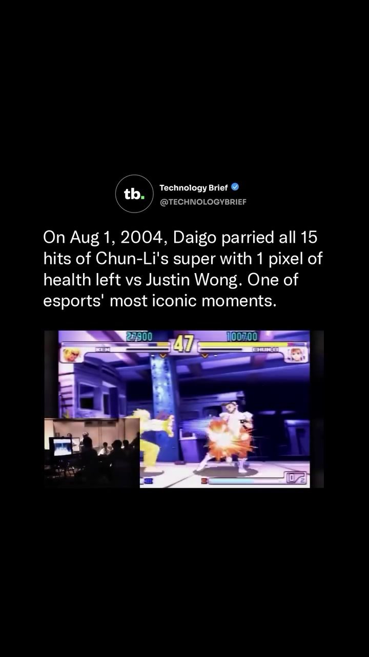 The Historic Esports Moment: Daigo's Iconic Parry