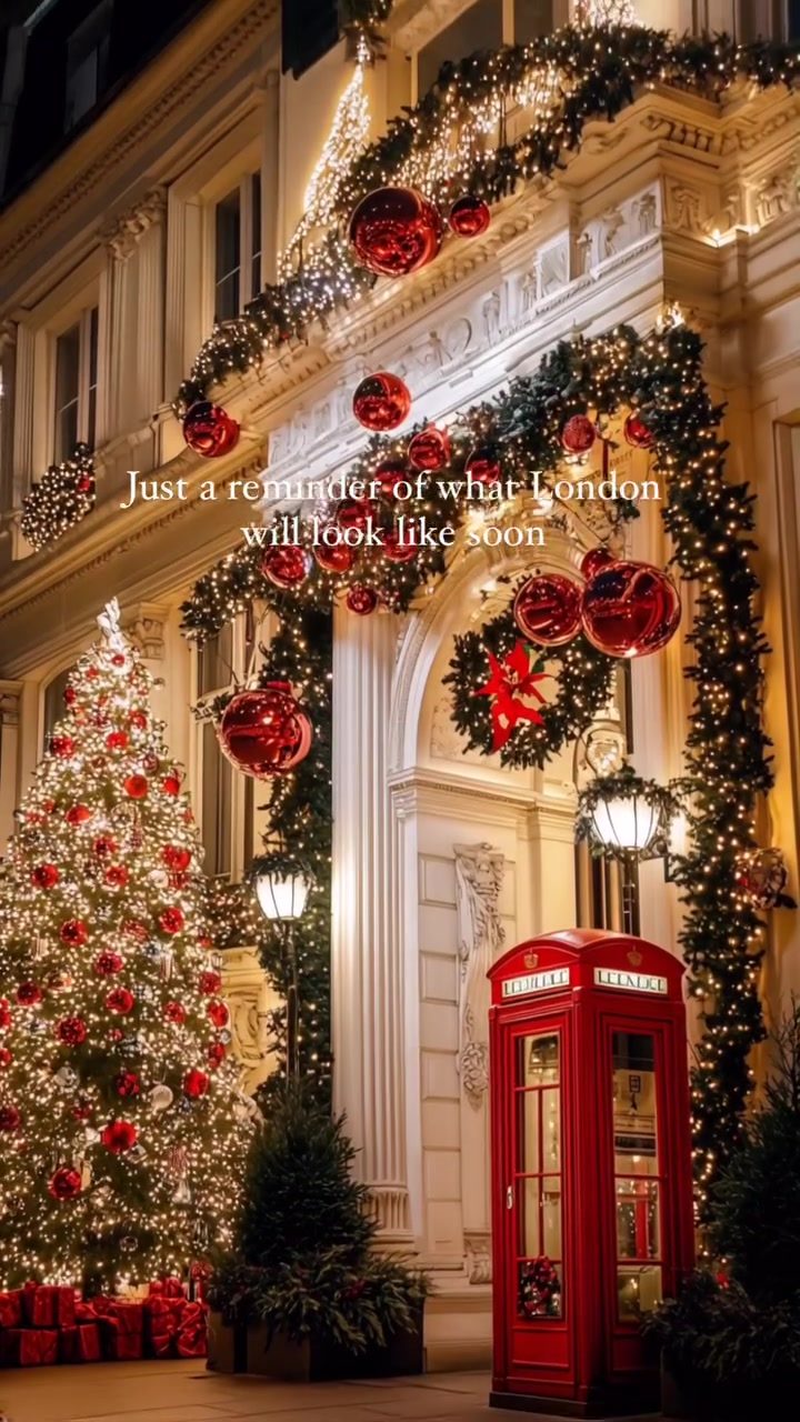 Experience London's Magical Christmas Decorations