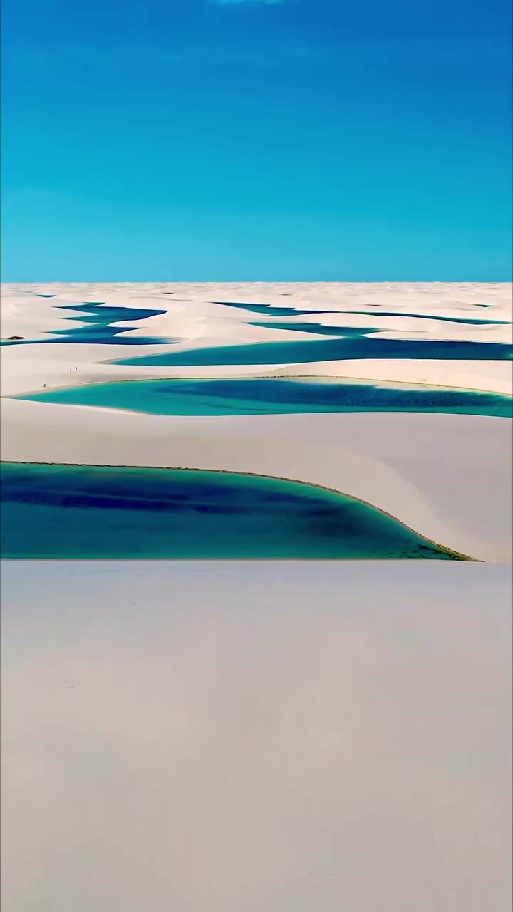 Lençóis Maranhenses National Park Aerial Views