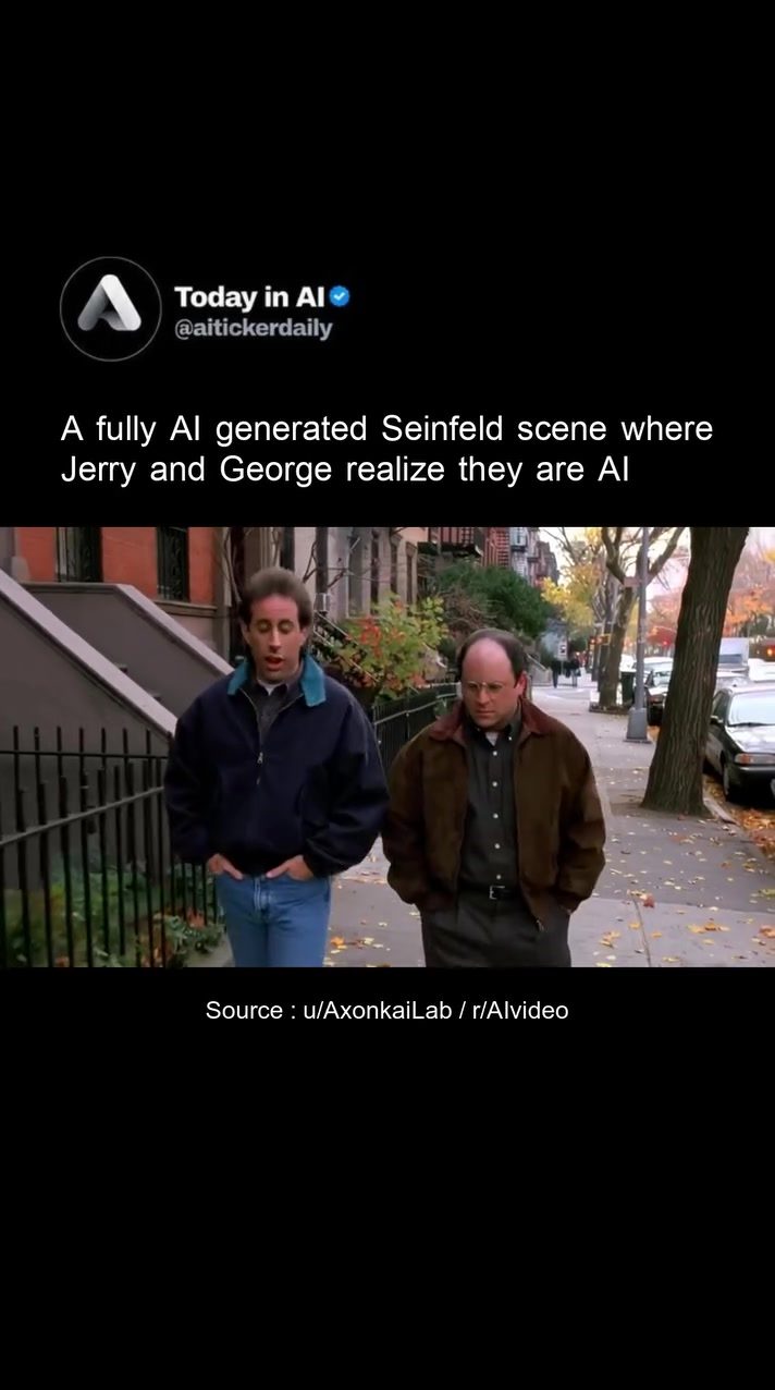 AI's Seinfeld Scene: A Stunning Glimpse at the Future of Video