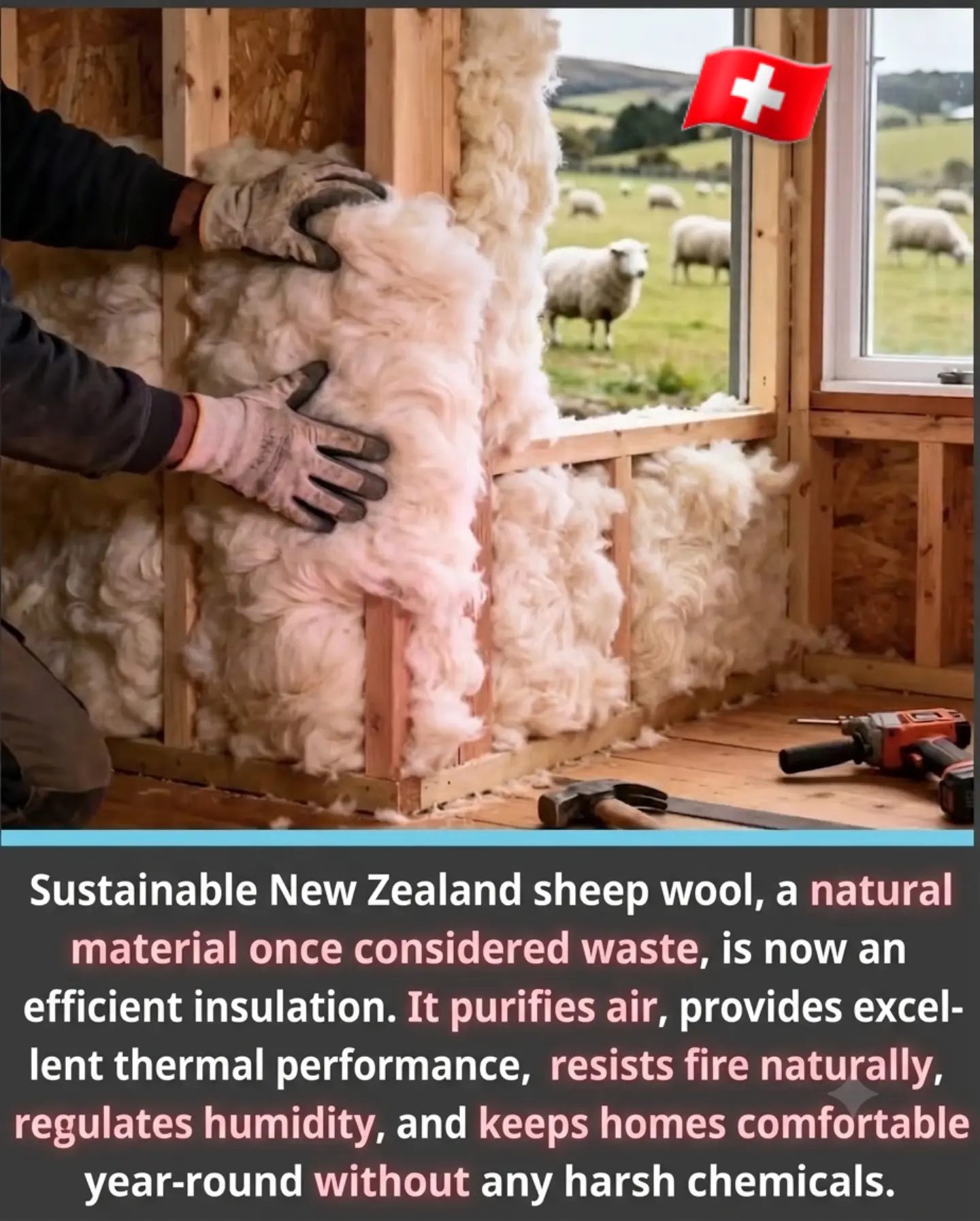 Eco-Friendly Insulation: Benefits of New Zealand Sheep Wool