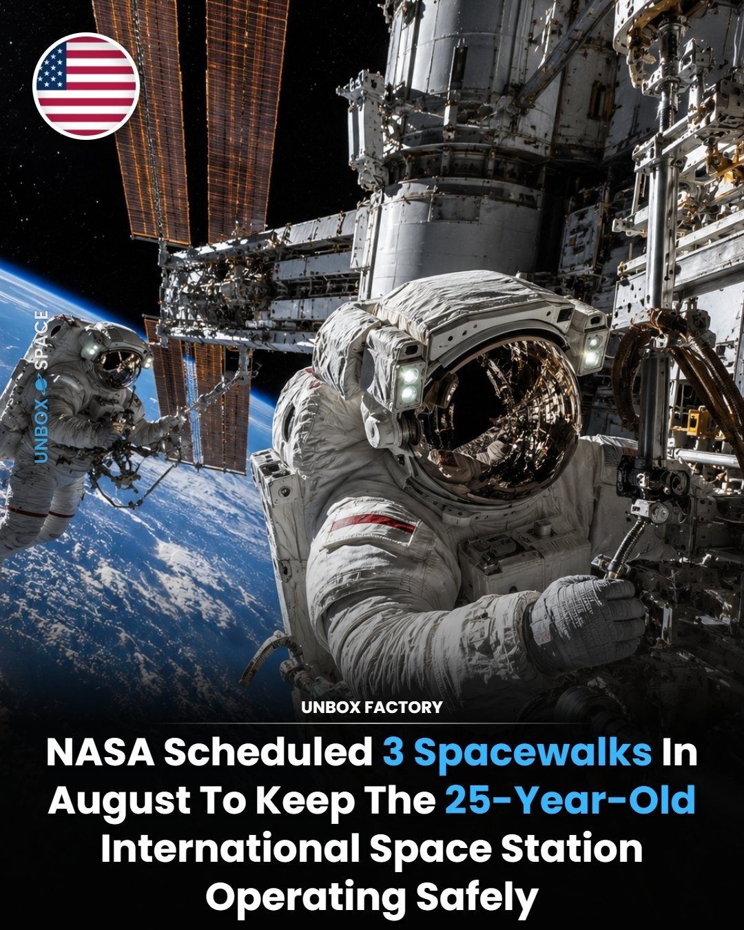 NASA's August 2026 Spacewalks to Upgrade the ISS