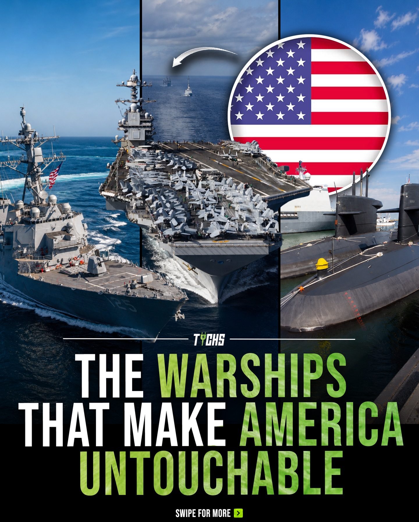 The Advanced US Warships Securing America's Naval Dominance
