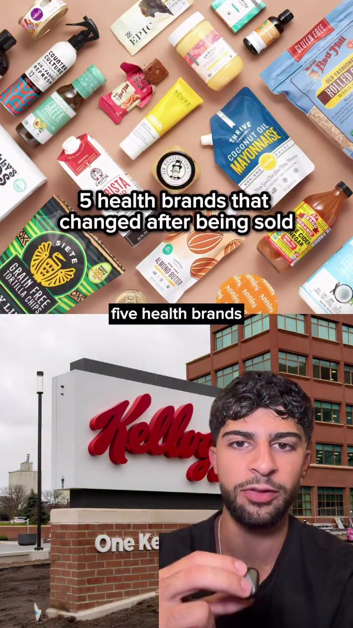 Health Brands' Hidden Changes After Acquisitions Revealed
