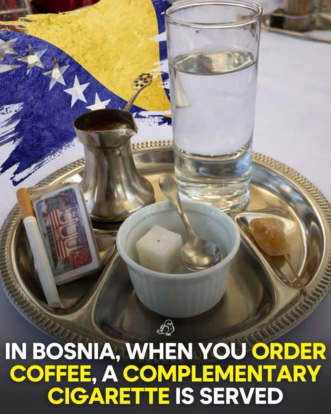 **Discover the Unique Bosnian Coffee Ritual with a Free Cigarette**