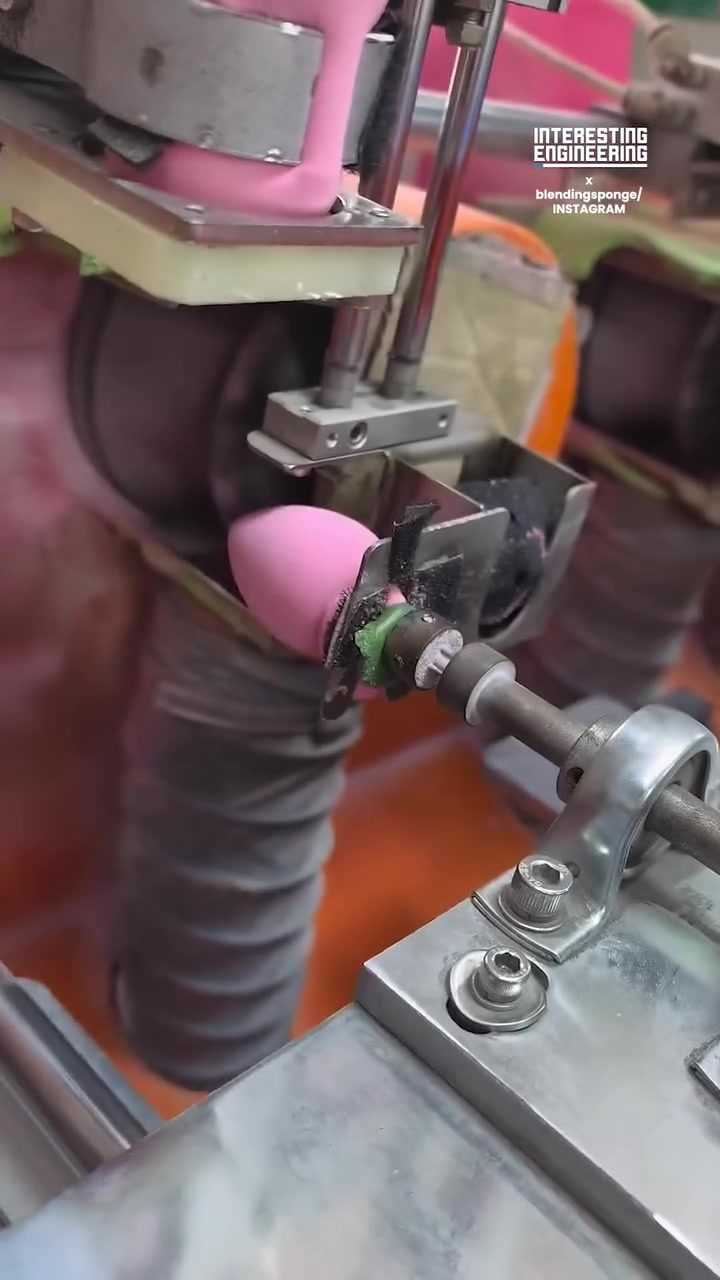 Engineering Precision: Industrial Machine in Action