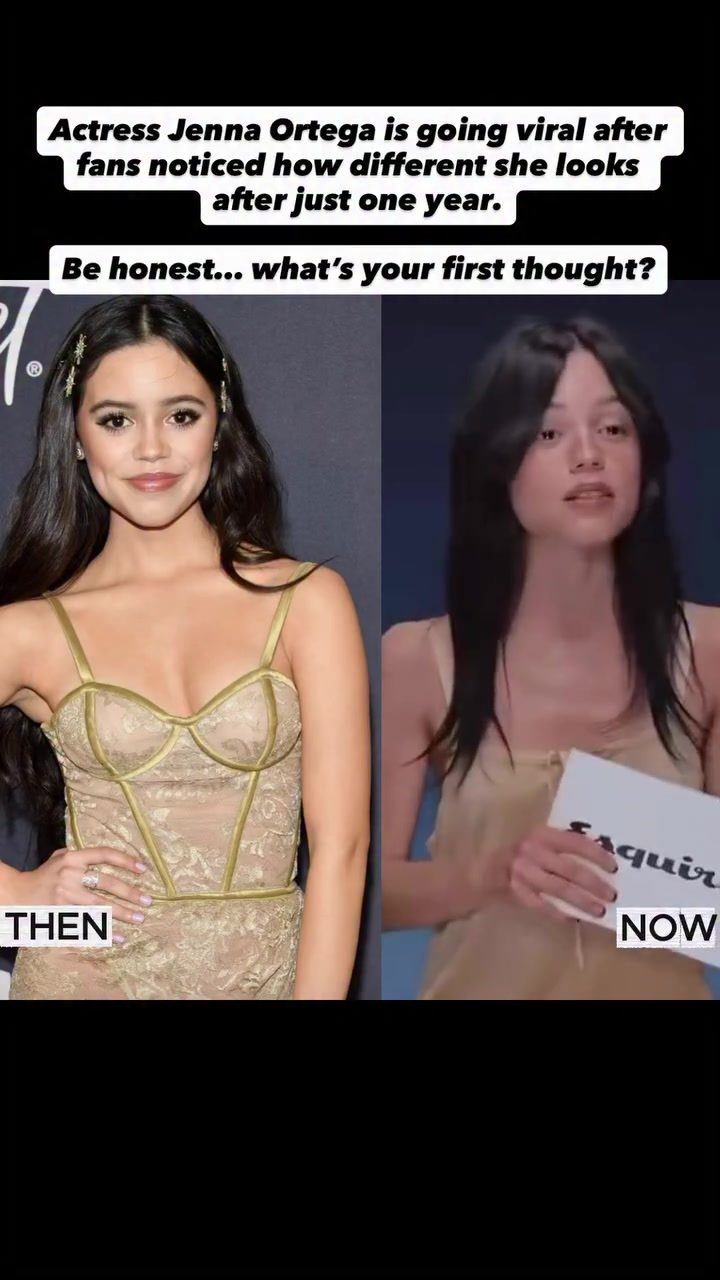 Jenna Ortega's Year-Long Transformation: Fans React