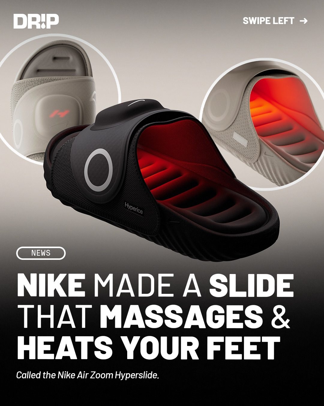 Nike Air Hyperslide Slides: Massaging Comfort with Style
