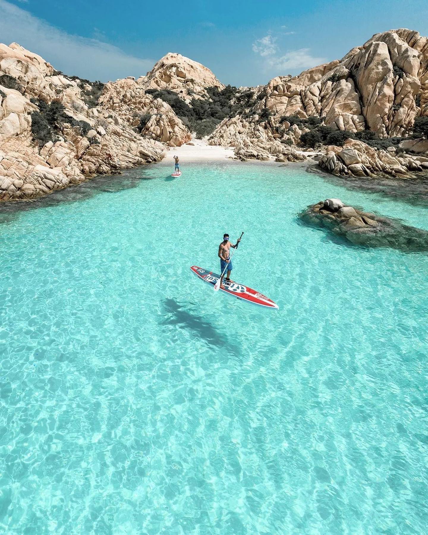Aerial Views of Turquoise Coves and Beaches