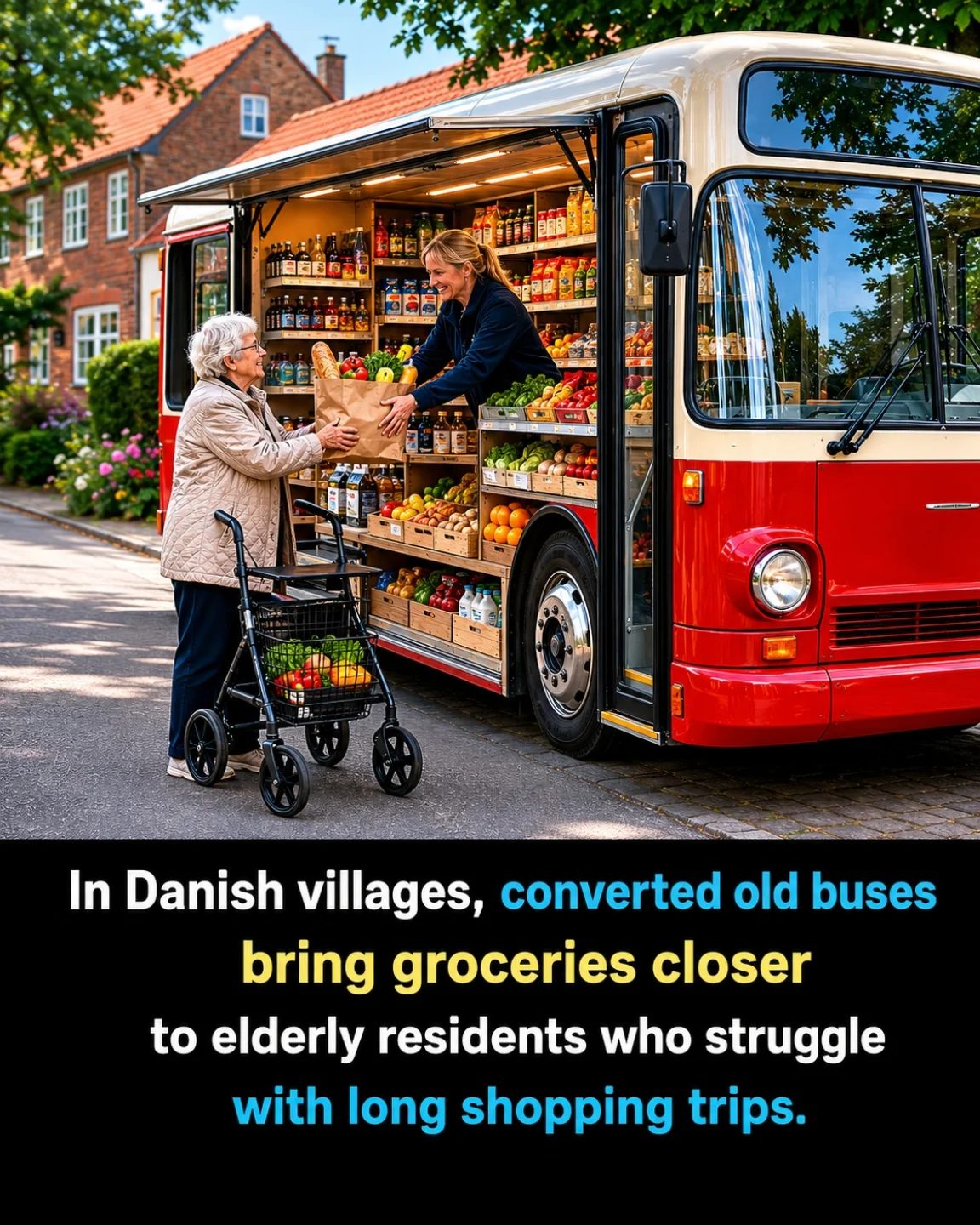 Mobile Grocery Stores Improve Access for Elderly in Danish Villages