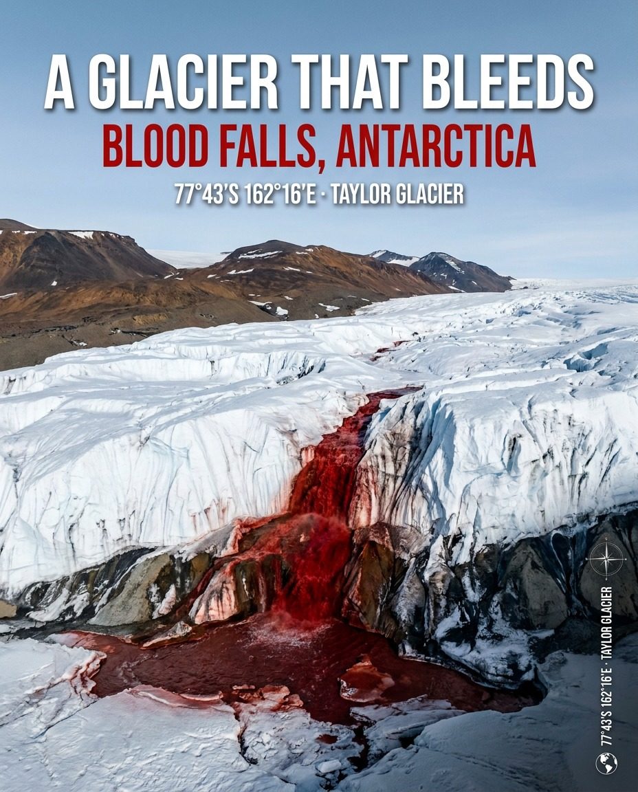 Blood Falls: Antarctica's Mysterious Bleeding Glacier