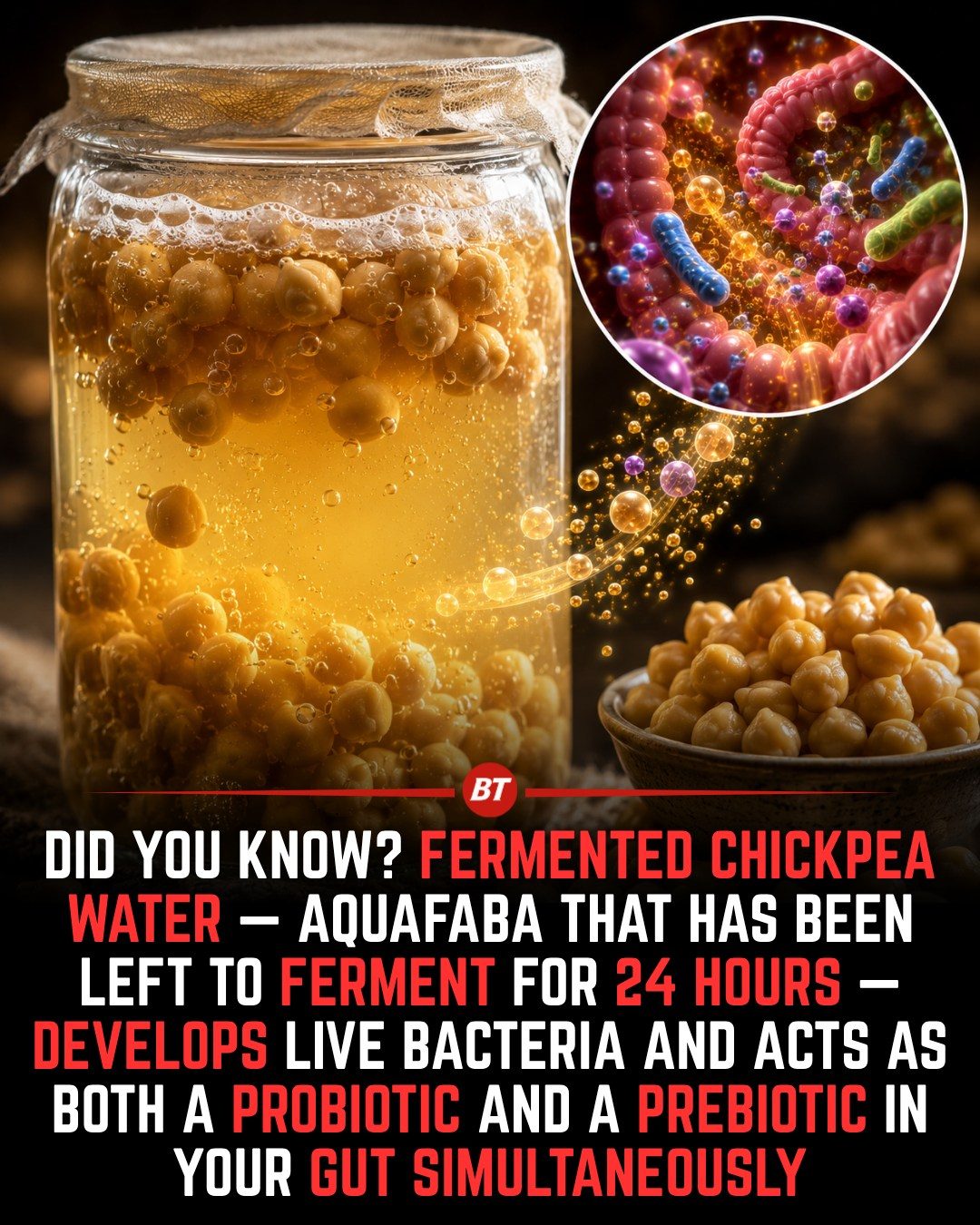 The Power of Fermented Chickpeas: Aquafaba for Gut Health