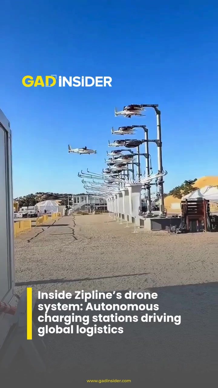 Zipline's Autonomous Drone Charging Stations for Global Logistics